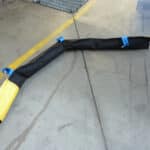 Weighted containment booms are spill response products made of heavy duty PVC wrapped in geotextile for good ground connection. Each boom has a cuff so multiple containment booms can be joined together. Comes with handles for easy handling. Weighted containment booms are spill response products made of heavy duty PVC wrapped in geotextile for good ground connection. Each boom has a cuff so multiple containment booms can be joined together. Comes with handles for easy handling.