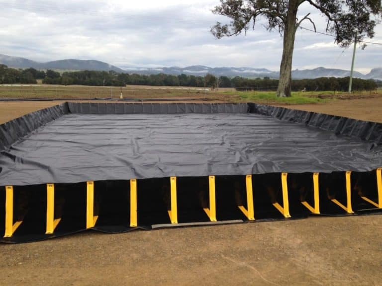 Bunding Rrays CASE STUDY | Custom Portable Bunding - Chatoyer