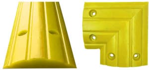 Urethane Profile and Corner Y 300w Chatoyer urethane floor bunding profile and corner piece