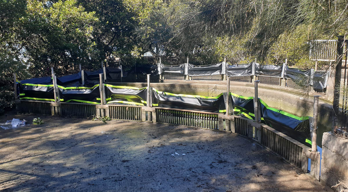 Chatoyer custom Debris Boom for Gross Pollutant Trap